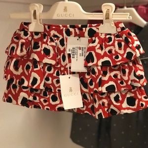 Brand New!  Gucci genuine skirt 9-12months